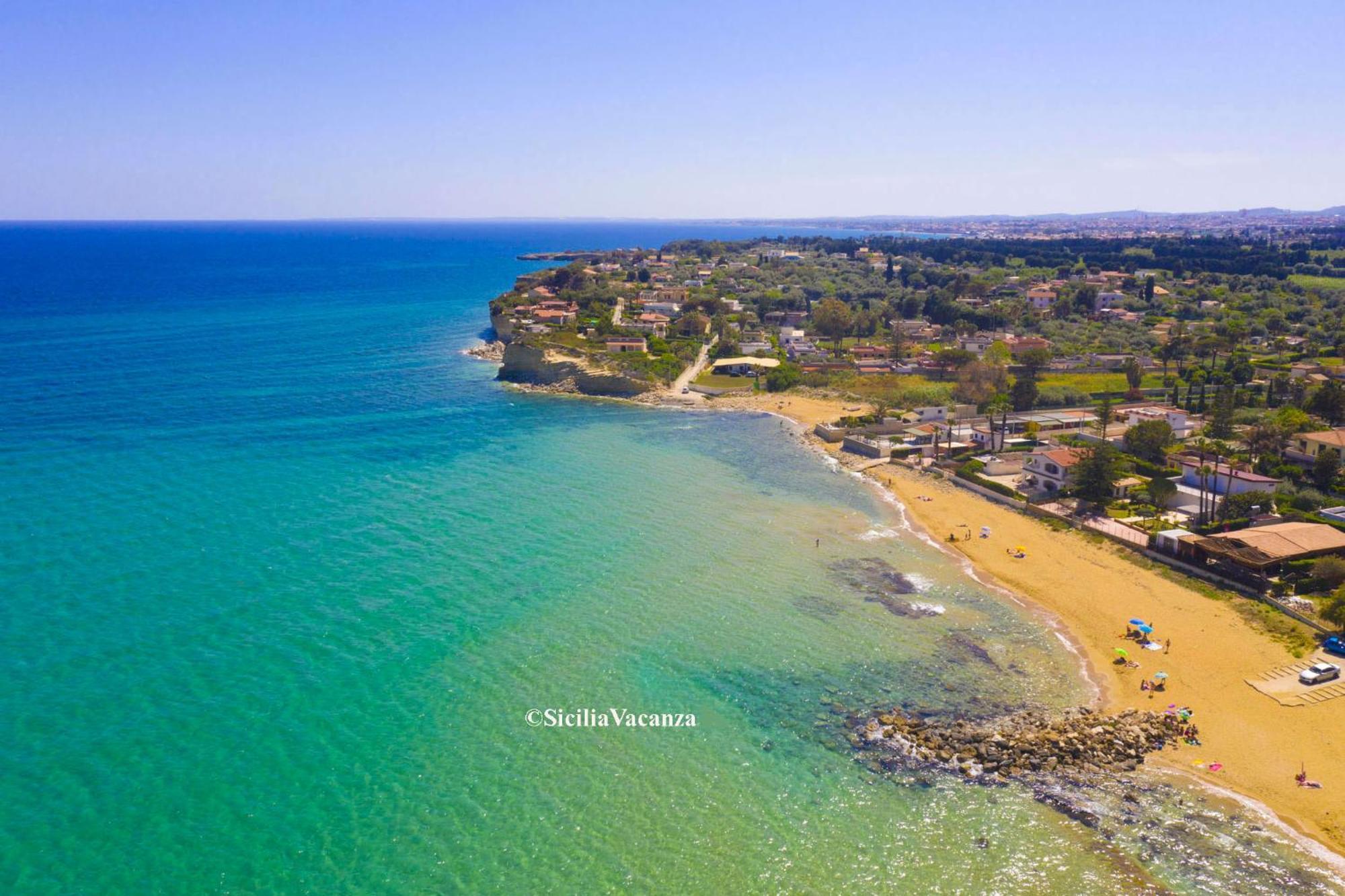 Villa Nisa Apartment Sea View Fontane Bianche Exterior foto